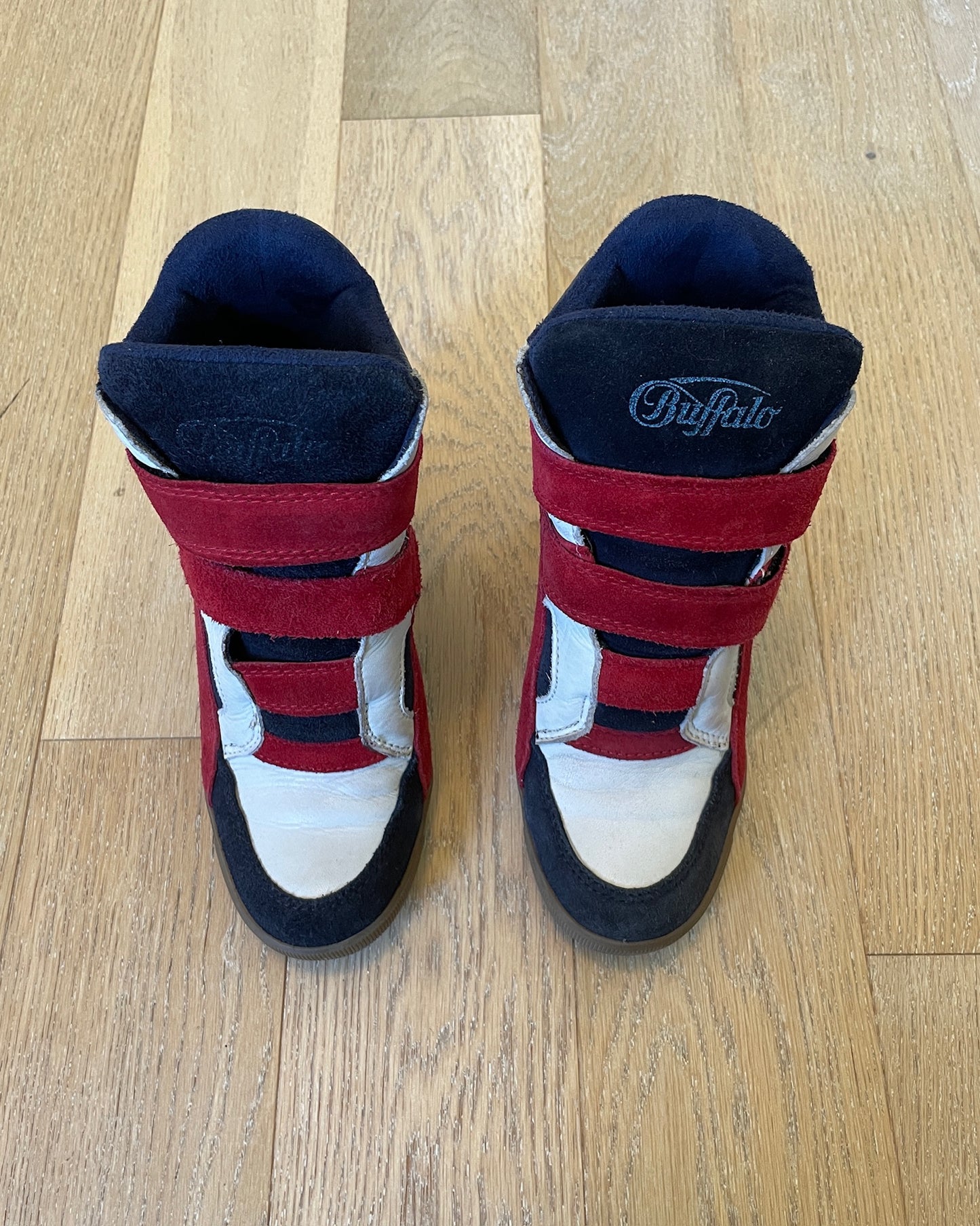 Vintage Buffalo Wedge Sneaker