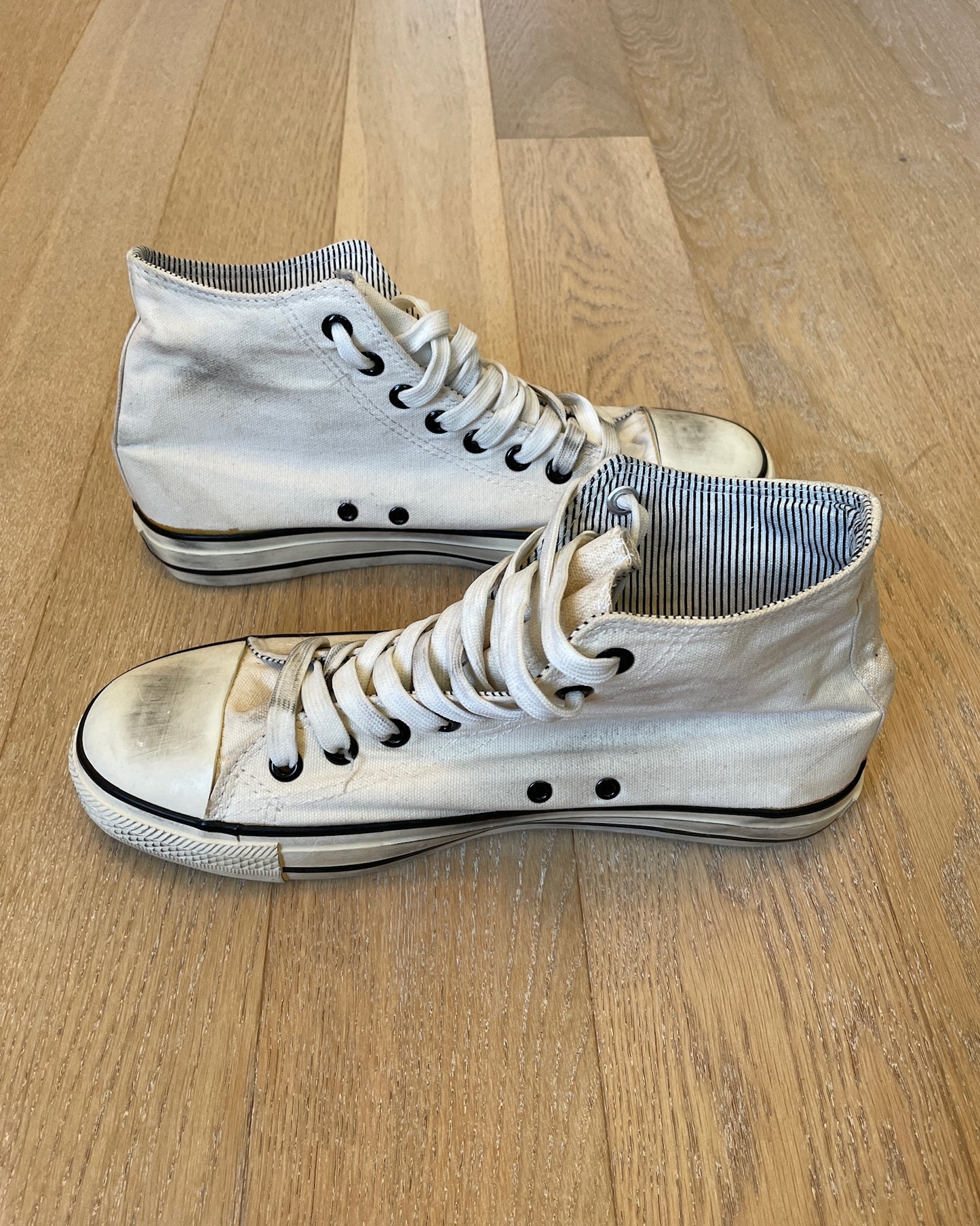 Vintage Studded Converse