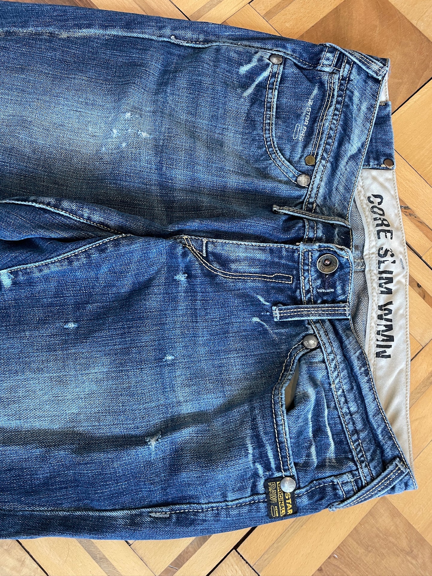 Vintage G-Star RAW Low Waist Denim Jeans