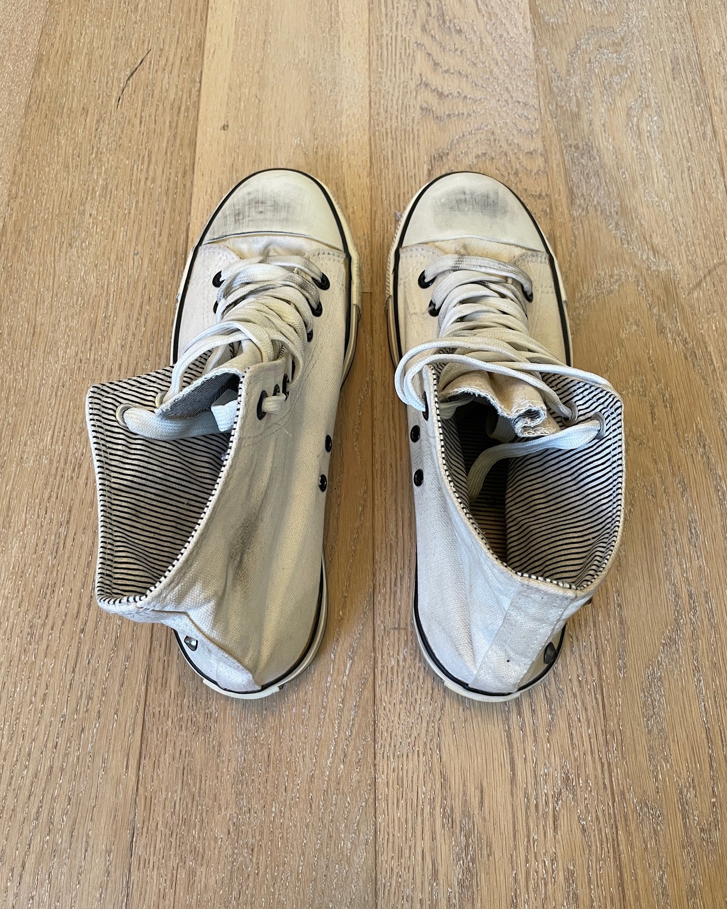 Vintage Studded Converse