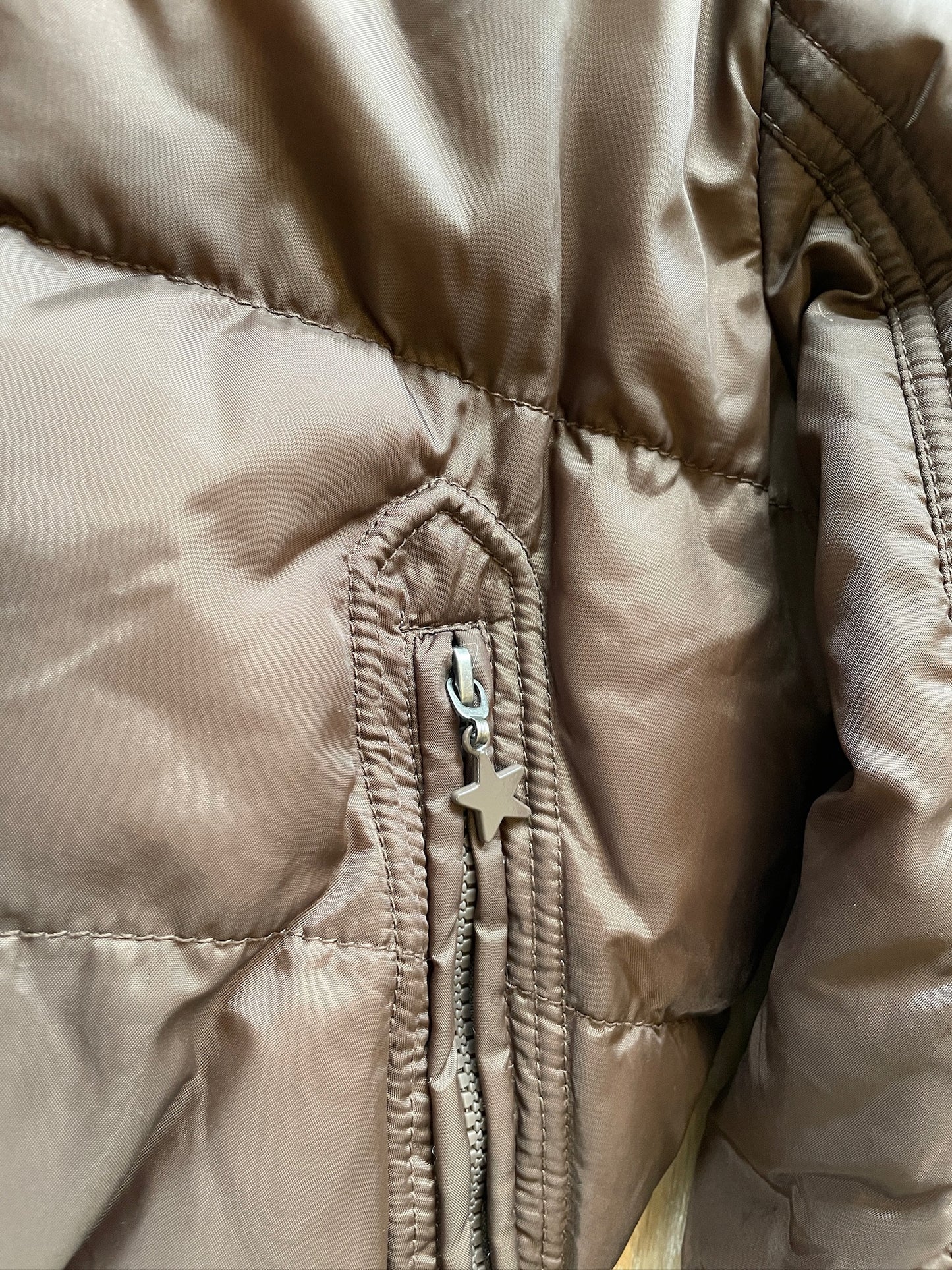 Vintage Cropped Puffer Jacket