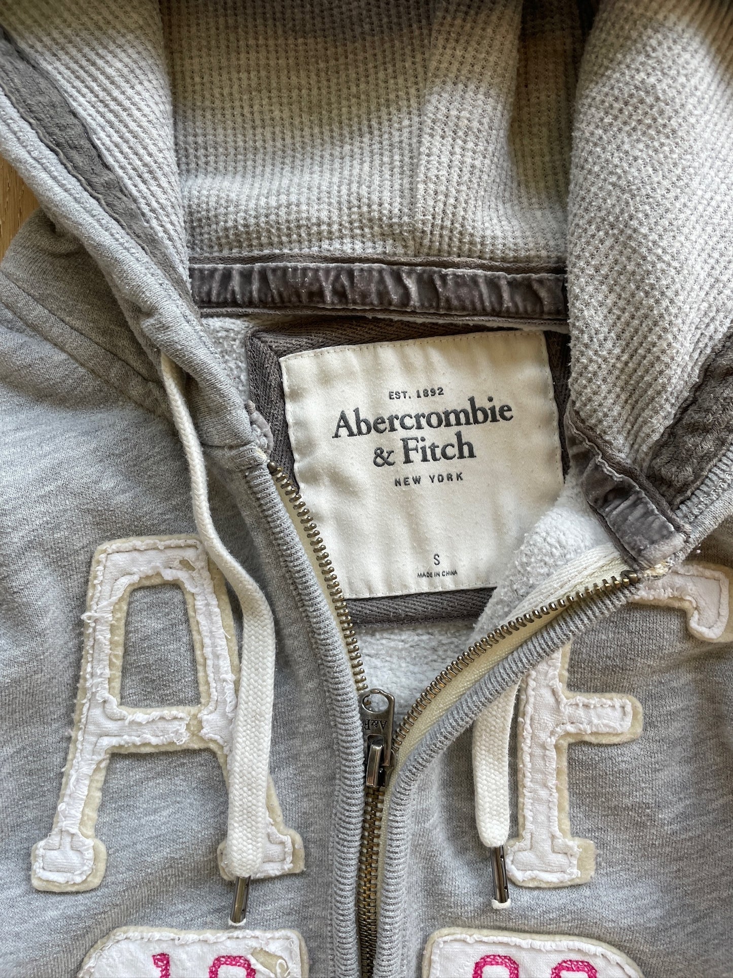 Vintage Abercrombie & Fitch Zip Hoodie
