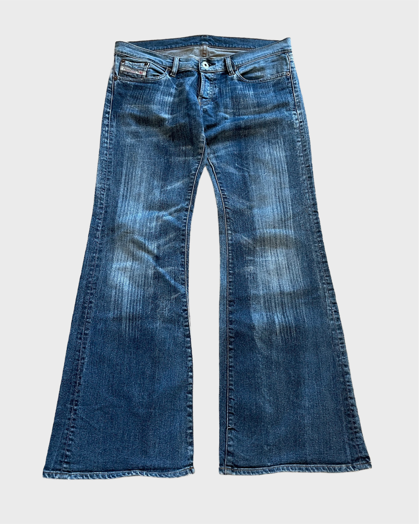 Vintage Diesel Flared Denim Jeans