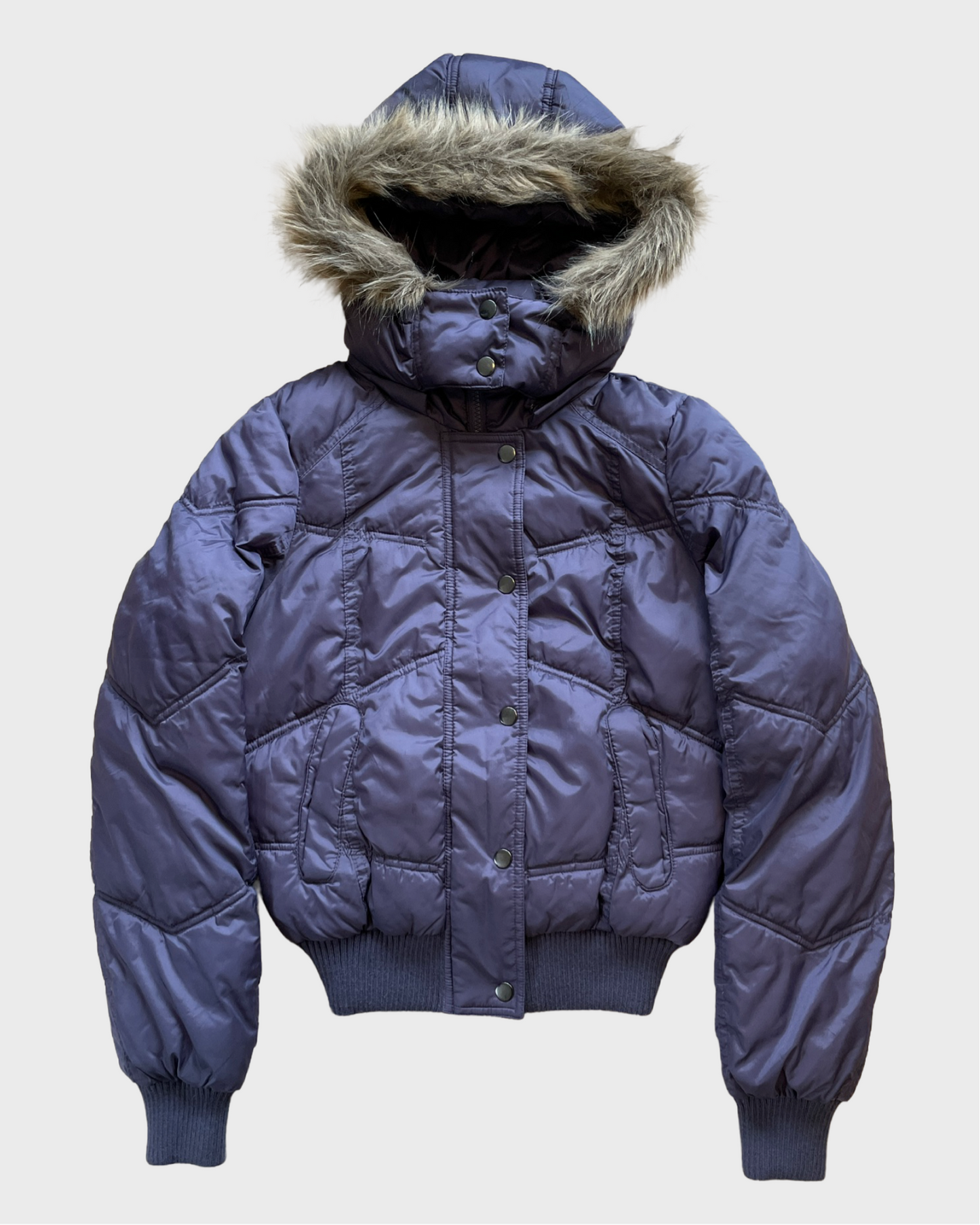 Vintage Fur Puffer Jacket