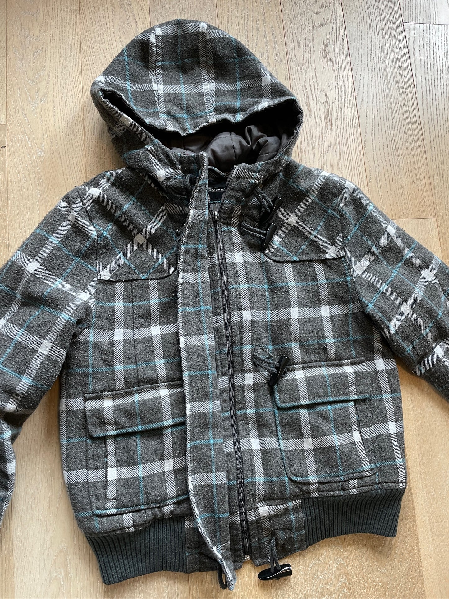 Vintage Wool Plaid Jacket