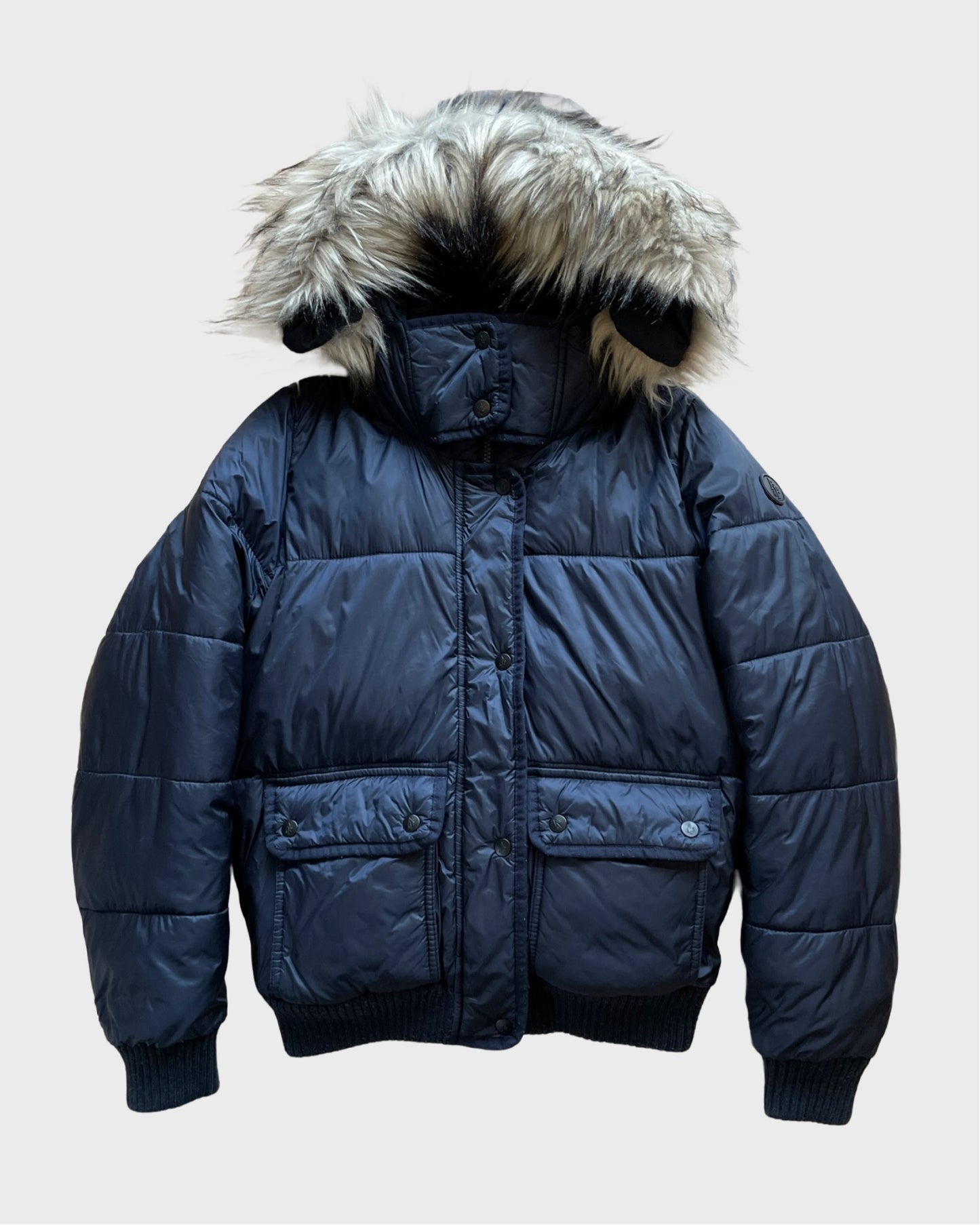 Vintage Abercrombie & Fitch Fur Puffer Jacket