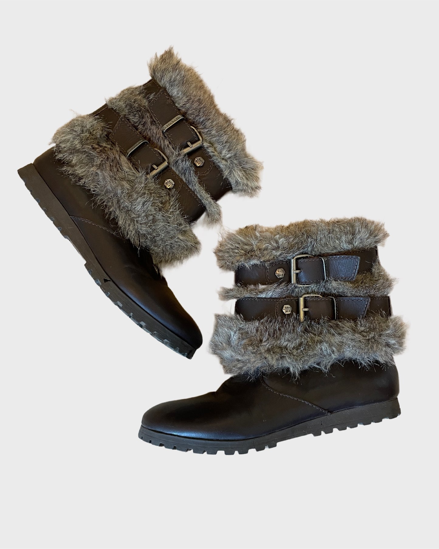 Vintage Miss Sixty Fur Boots