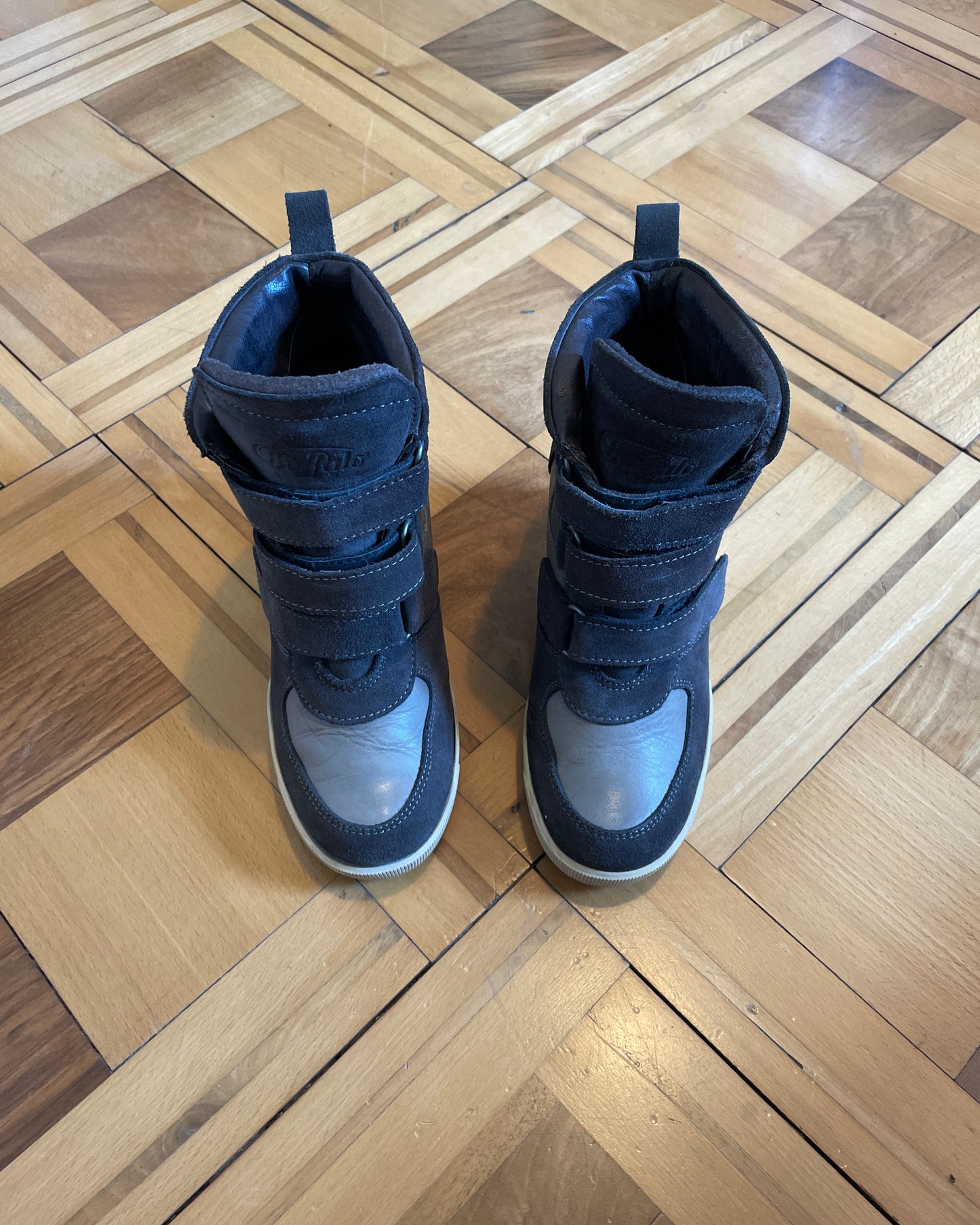 Vintage Buffalo Wedge Sneaker