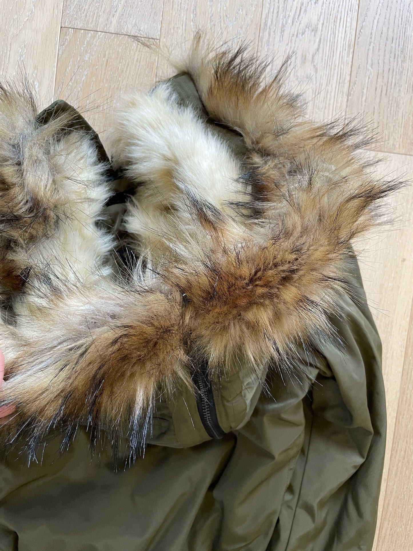 Vintage Diesel Fur Bomber Jacket