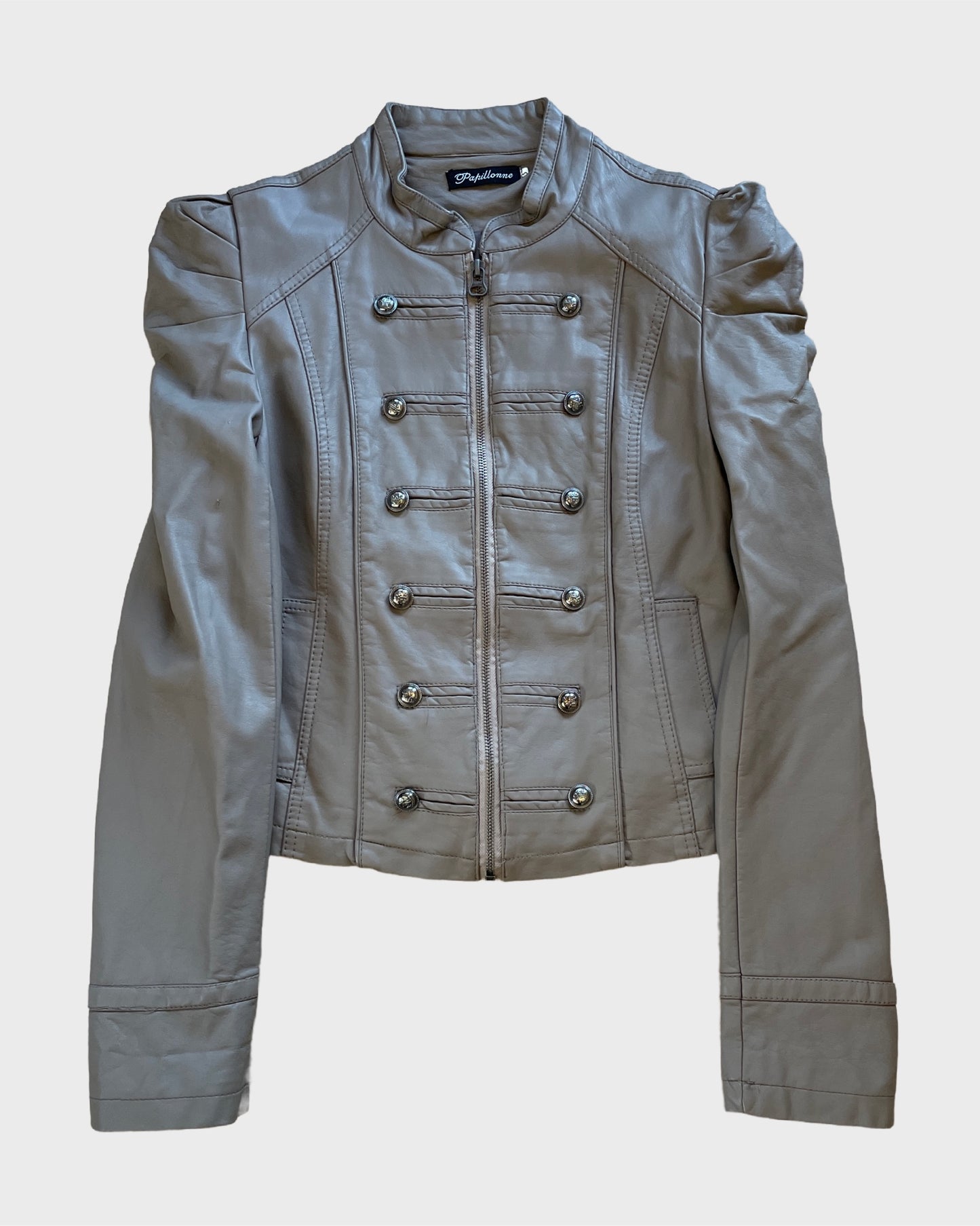 Vintage Leather Napoleon Jacket