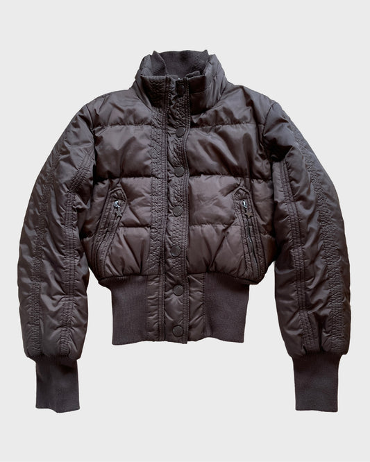 Vintage Cropped Puffer Jacket