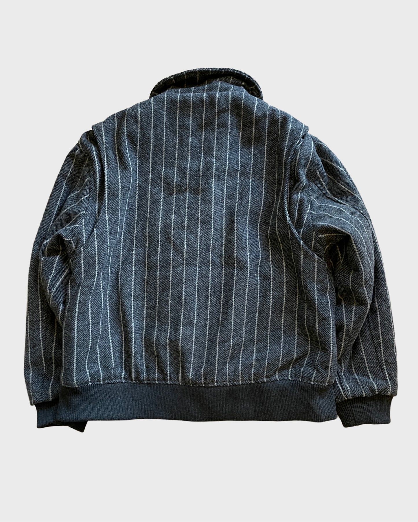 Vintage Striped Wool Jacket
