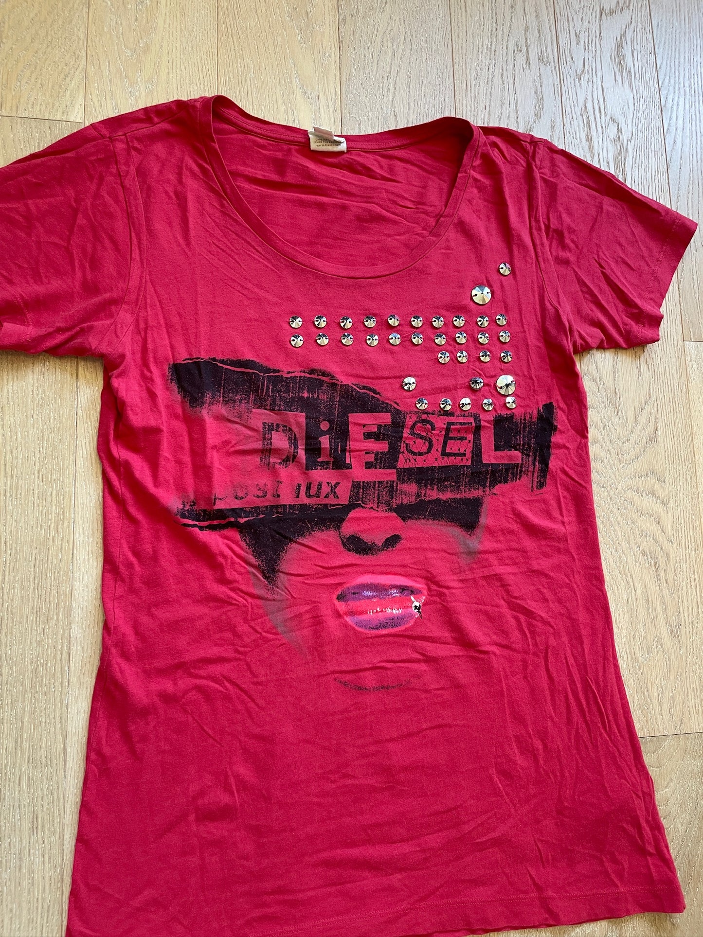 Vintage Diesel Studded T-Shirt