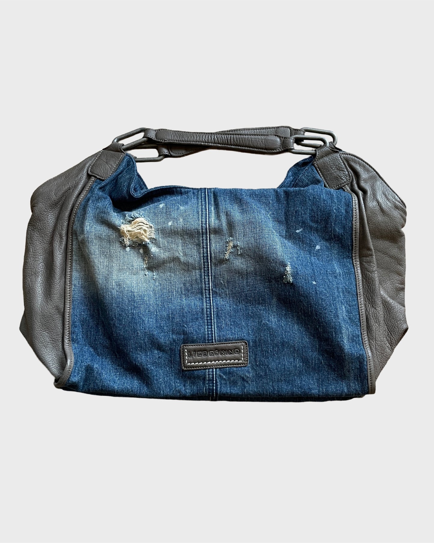 Vintage Liebeskind Denim Leather Bag