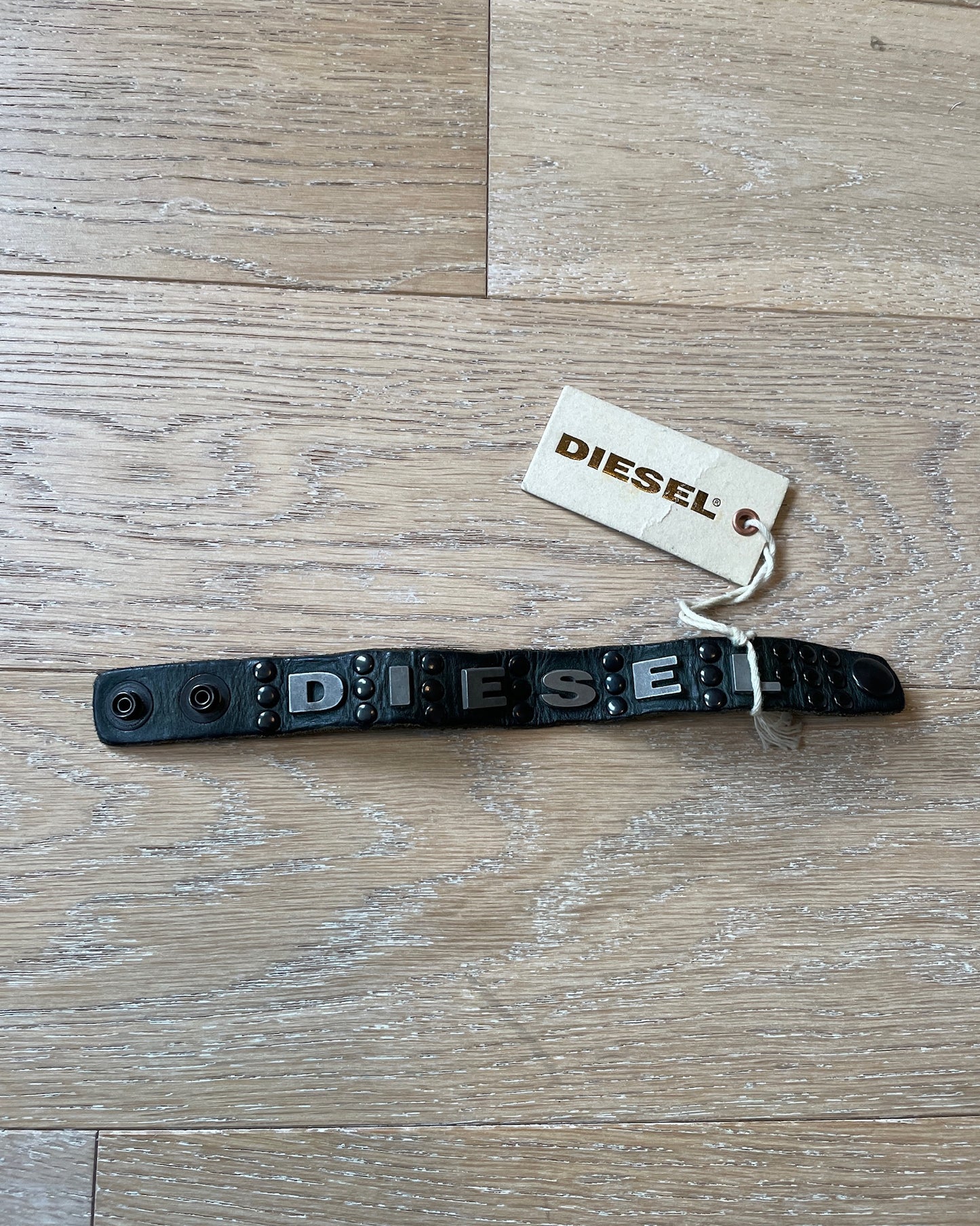 Vintage Diesel Leather Bracelet