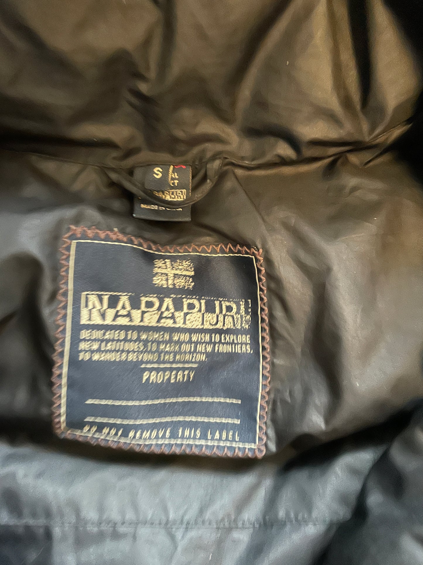 Vintage Napapijri Puffer Jacket