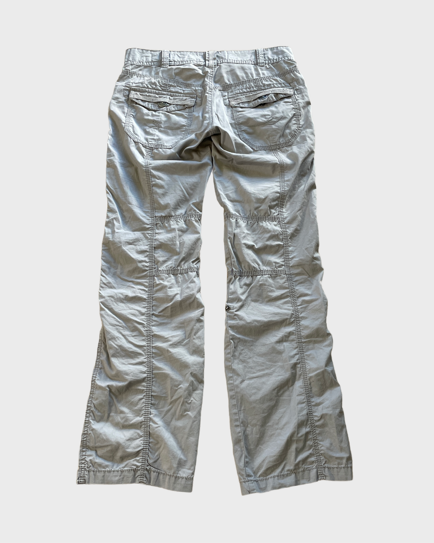 Vintage Flared Cargo Pants