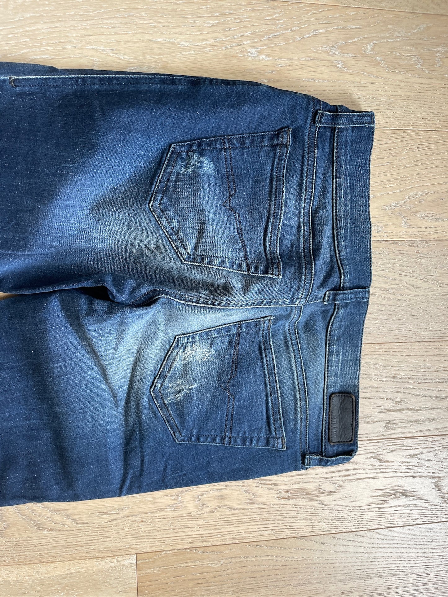 Vintage Diesel Ripped Denim Jeans