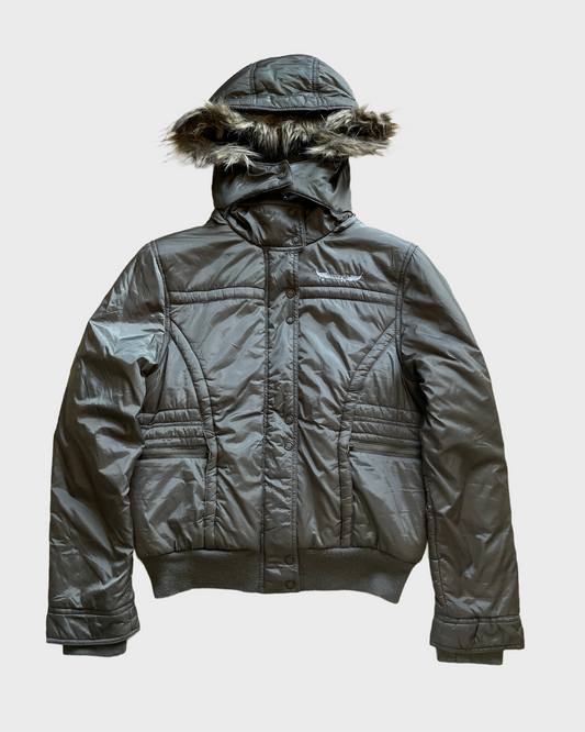 Vintage Military Fur Jacket