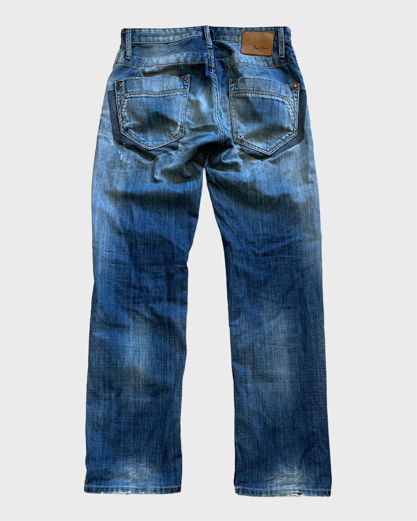 Vintage Pepe Jeans Ripped Denim