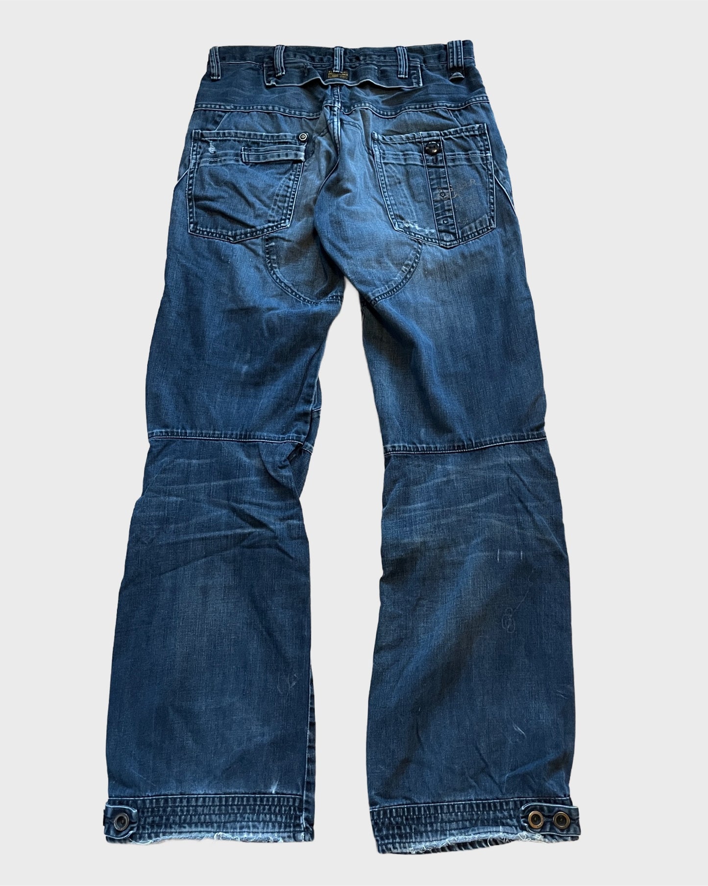 Vintage G-Star RAW Biker Denim Jeans