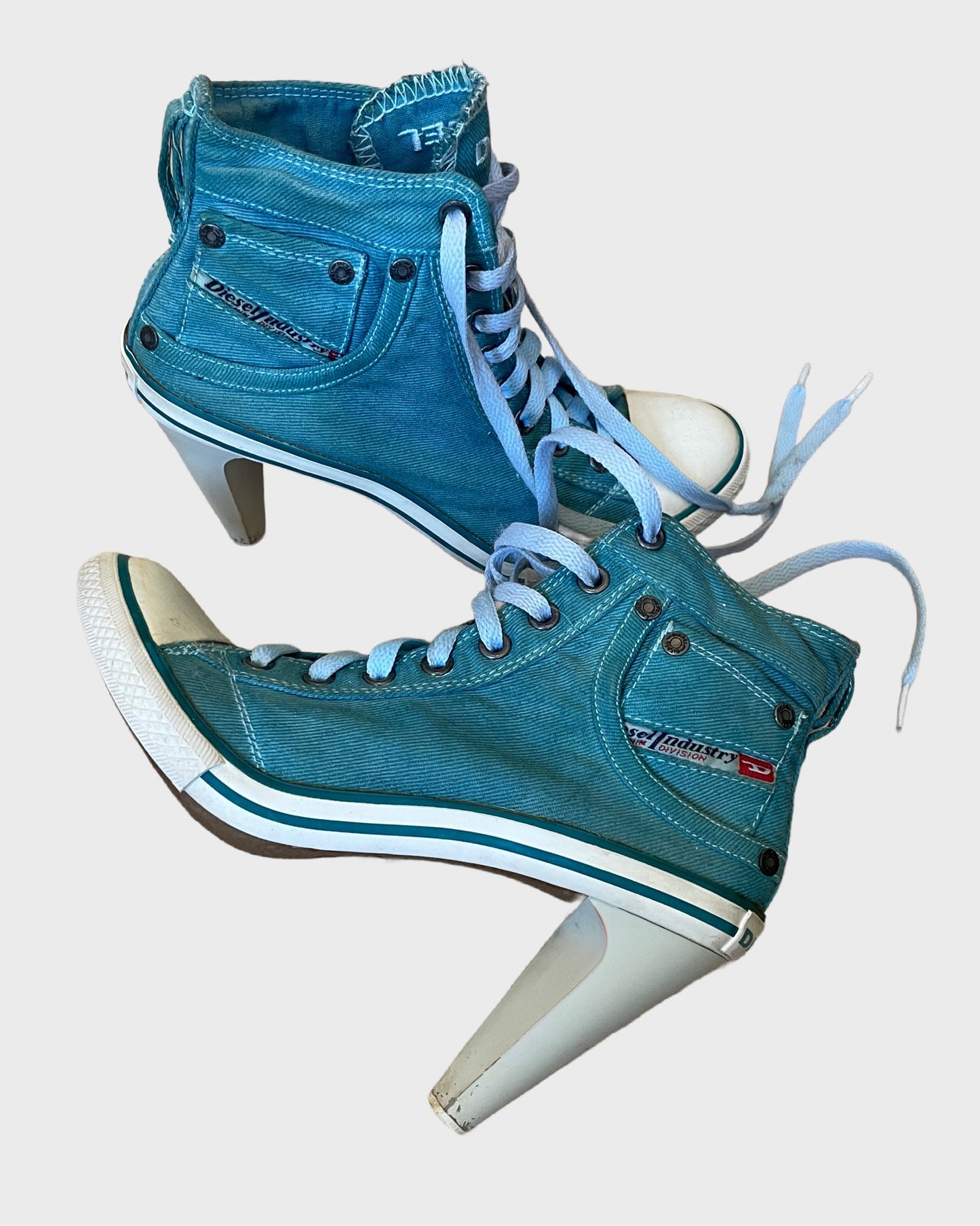 Vintage Diesel Denim Heels