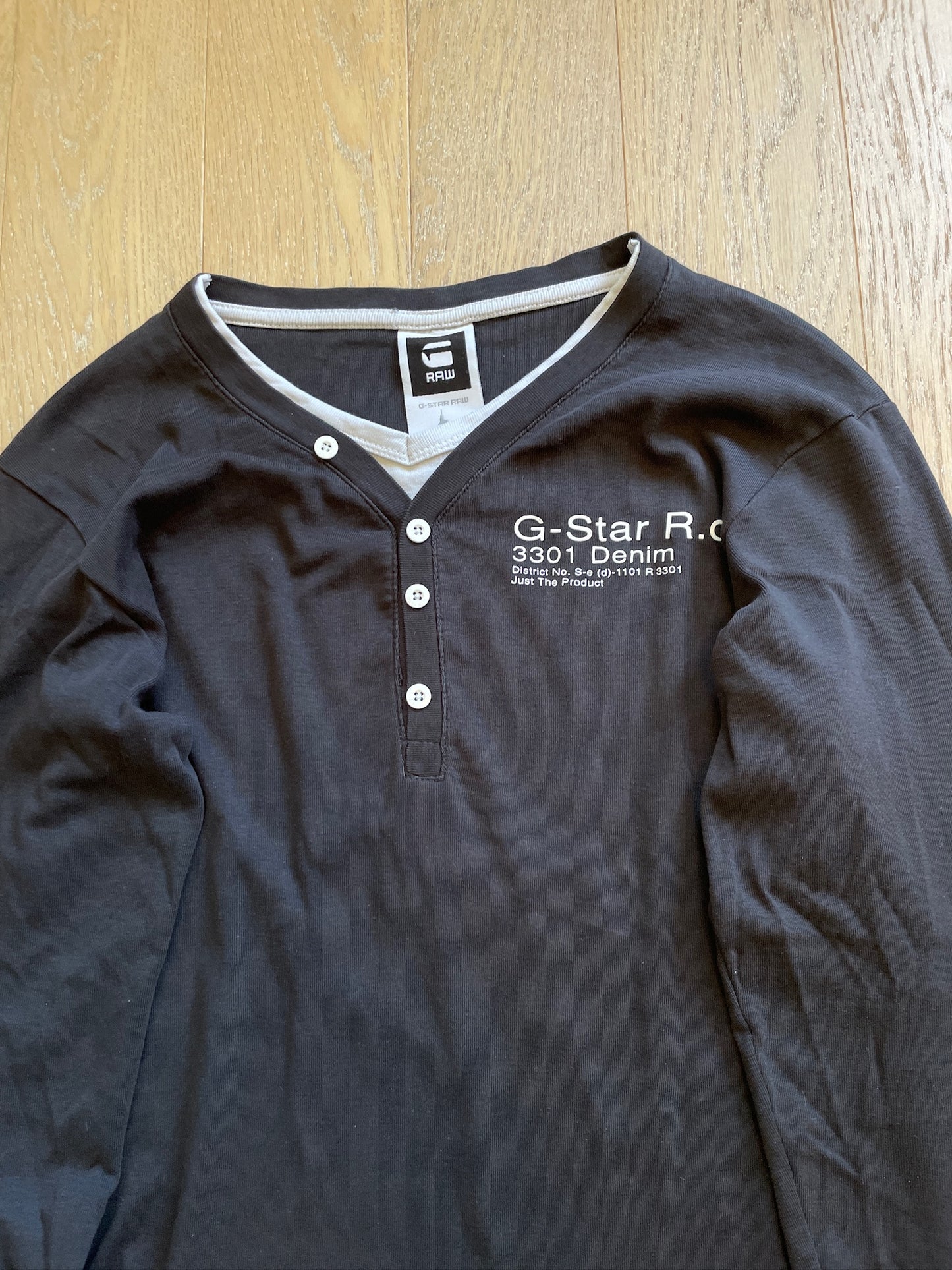 Vintage G-Star RAW Henley Longsleeve