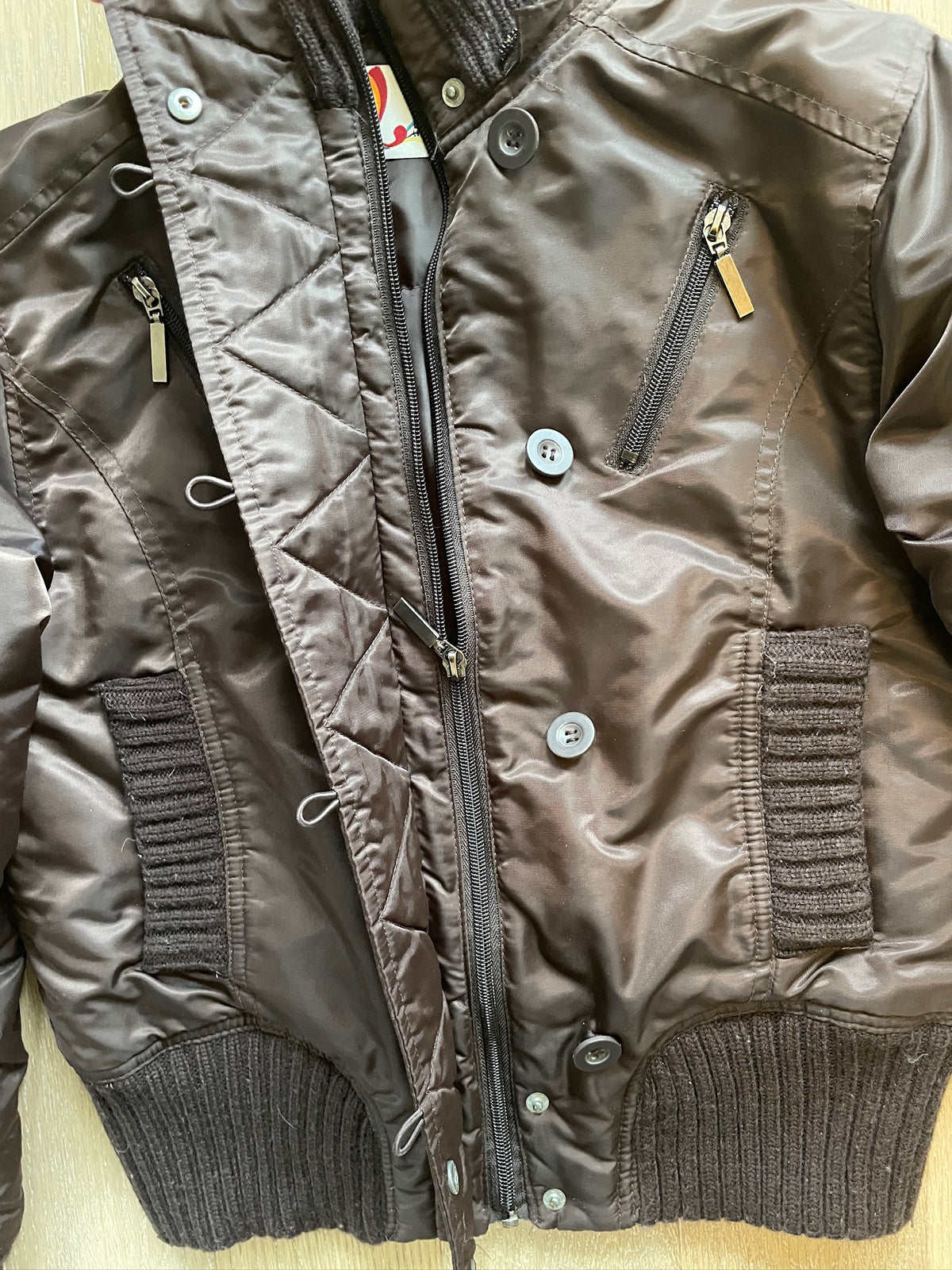Cropped Bomber Jacket