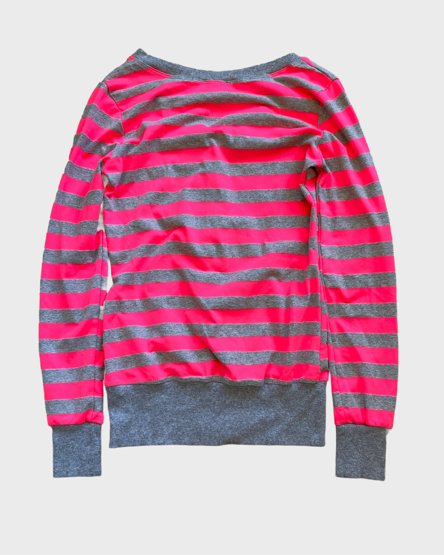 Vintage Striped Neon Cardigan