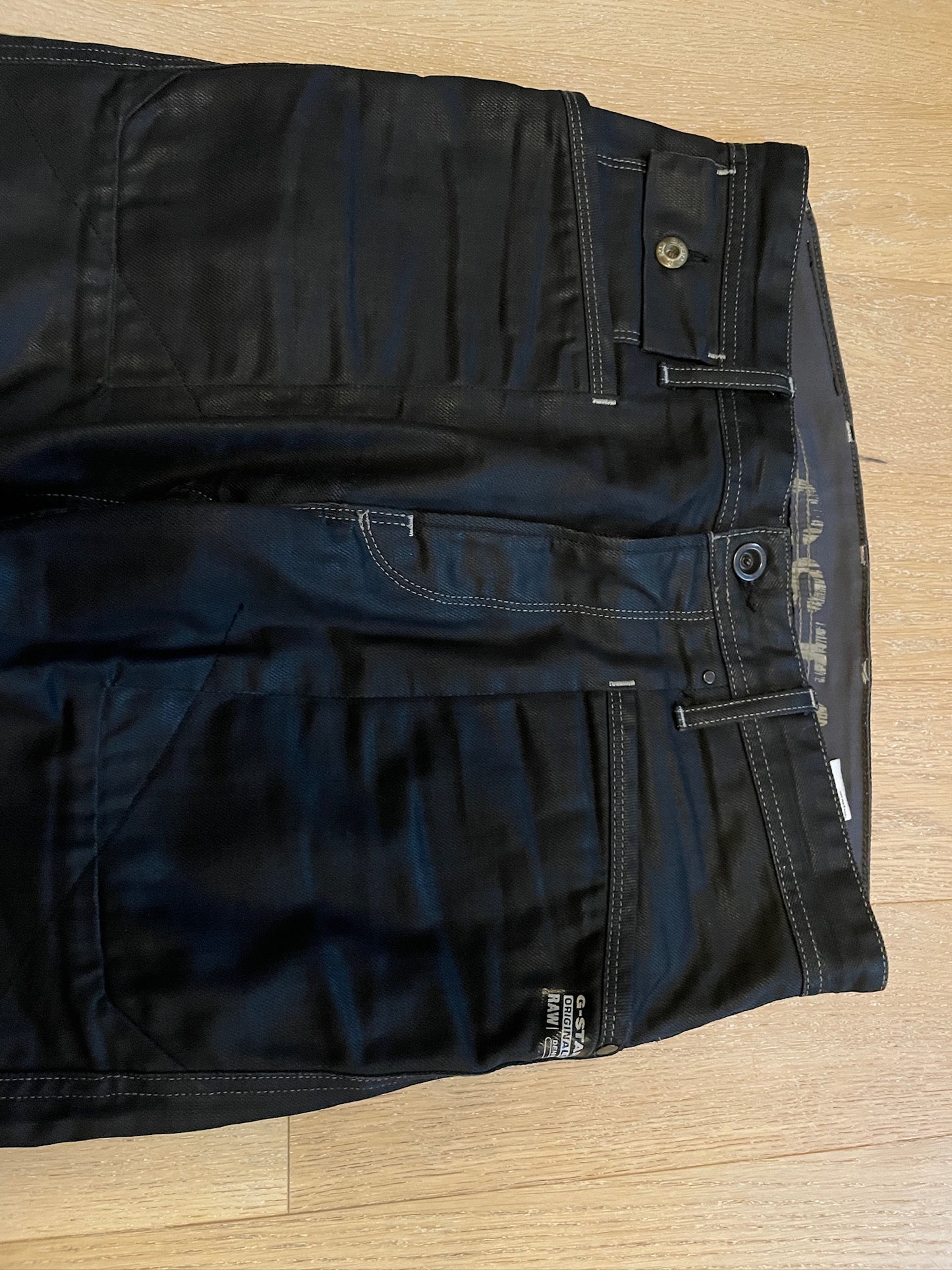 Vintage G-Star RAW Waxed Denim Jeans