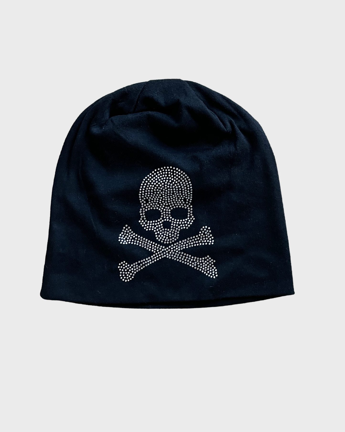 Vintage Skull Beanie y2k