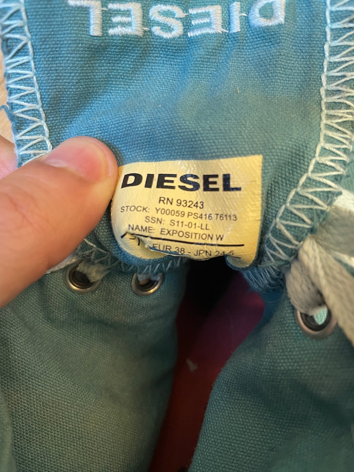 Vintage Diesel Denim Heels