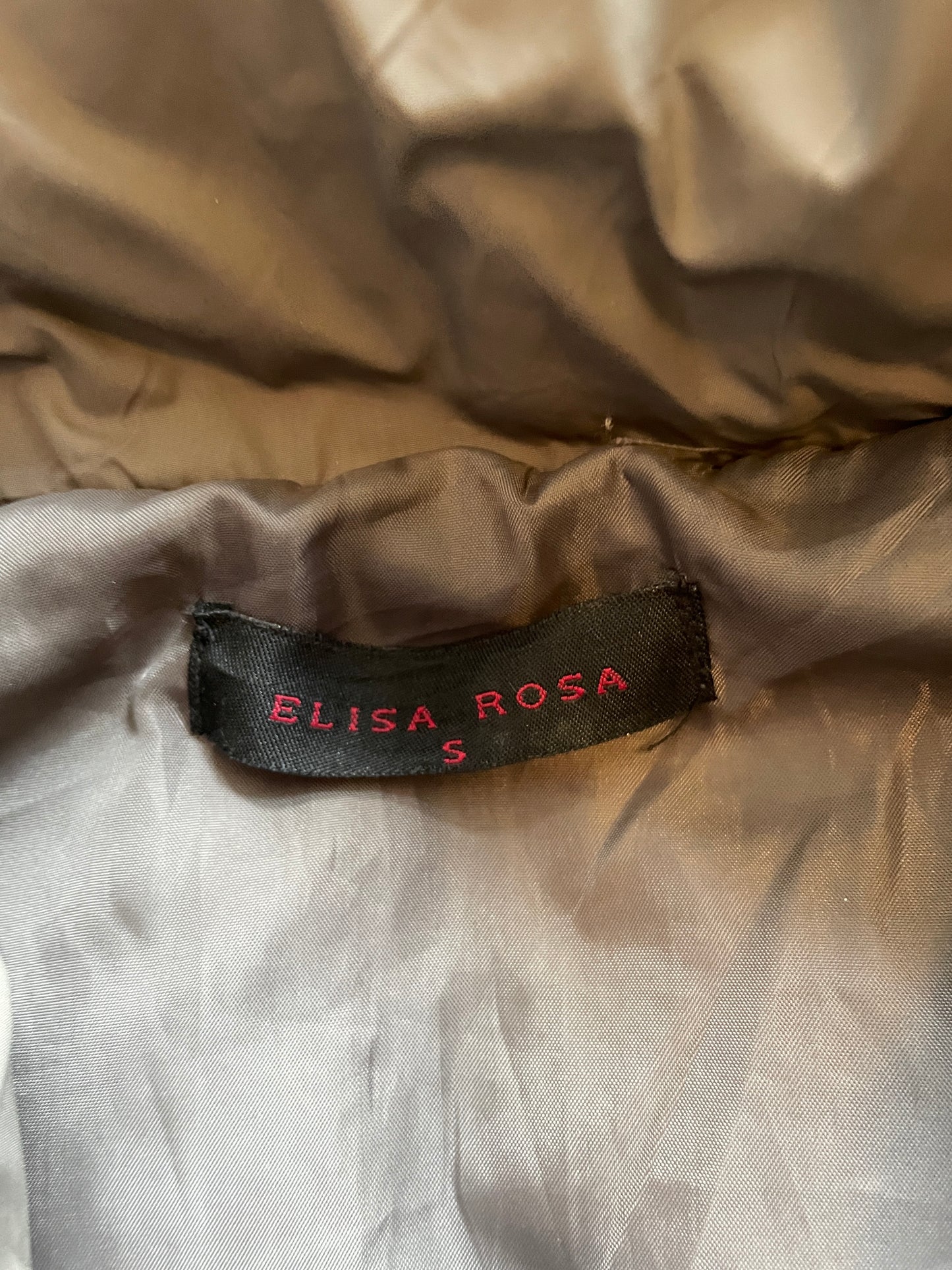 Vintage Military Fur Puffer Jacket
