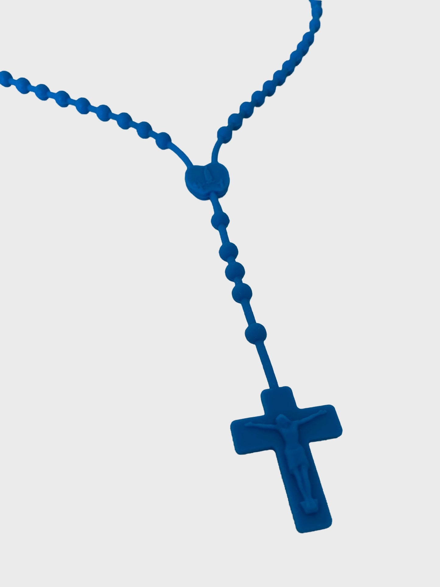 Vintage Rubber Cross Chain