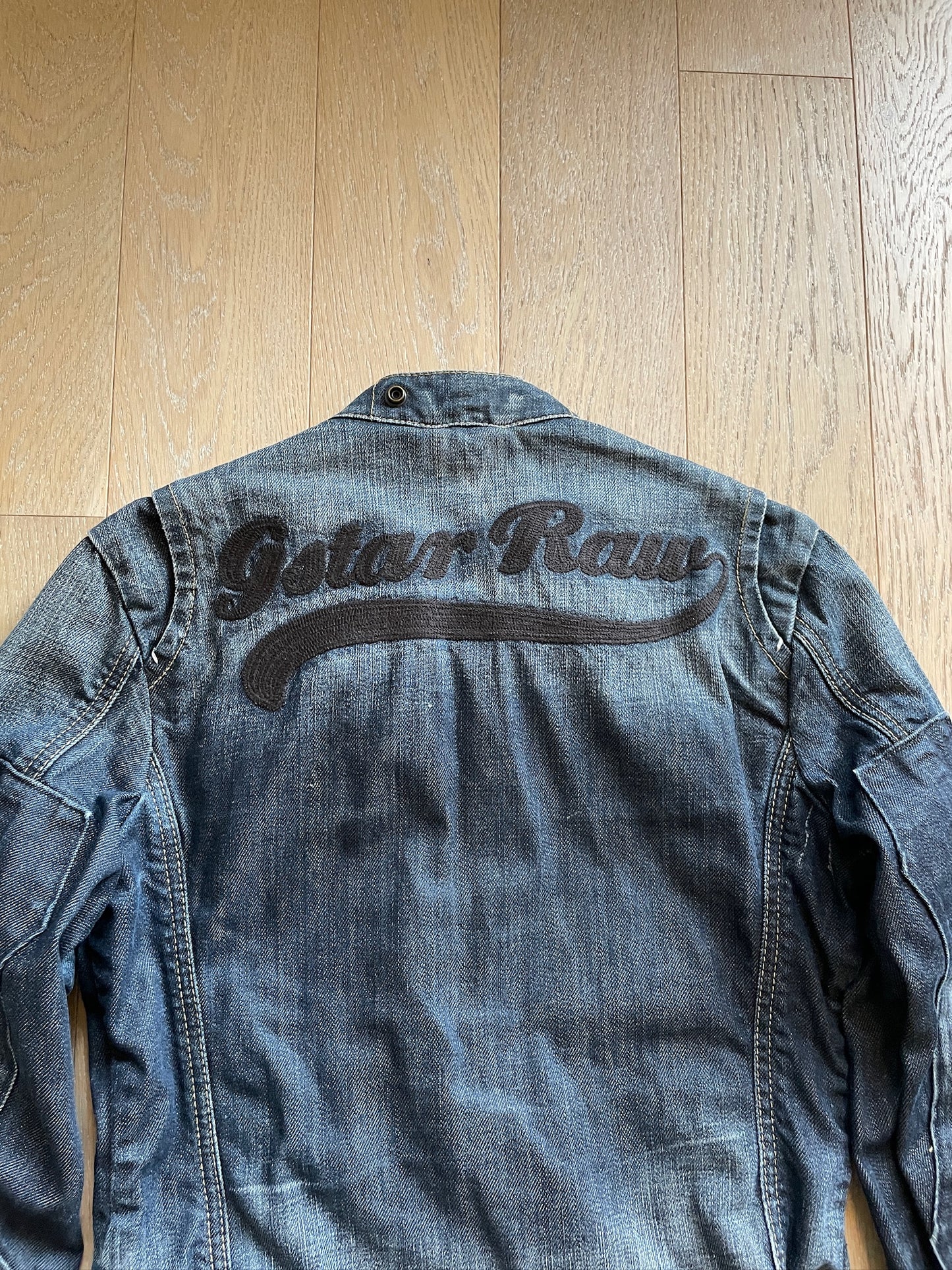 Vintage G-Star RAW Biker Denim Jacket