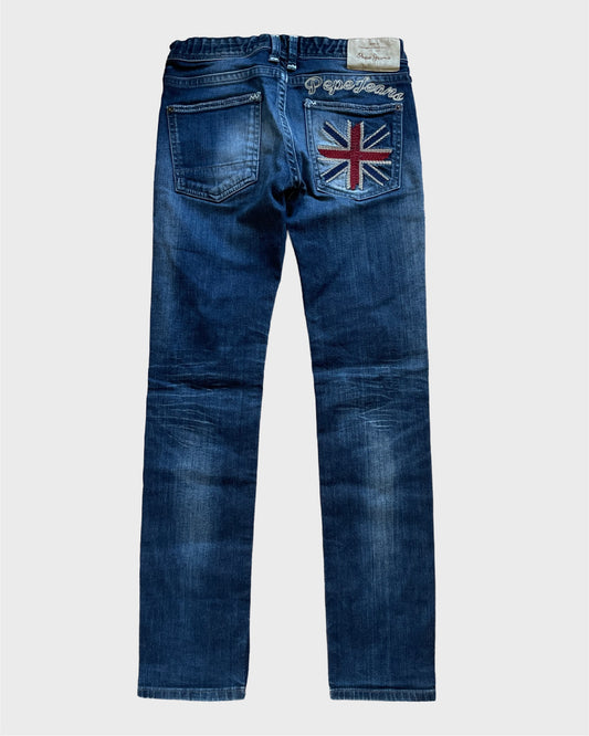 Vintage Pepe Jeans Union Jack Denim