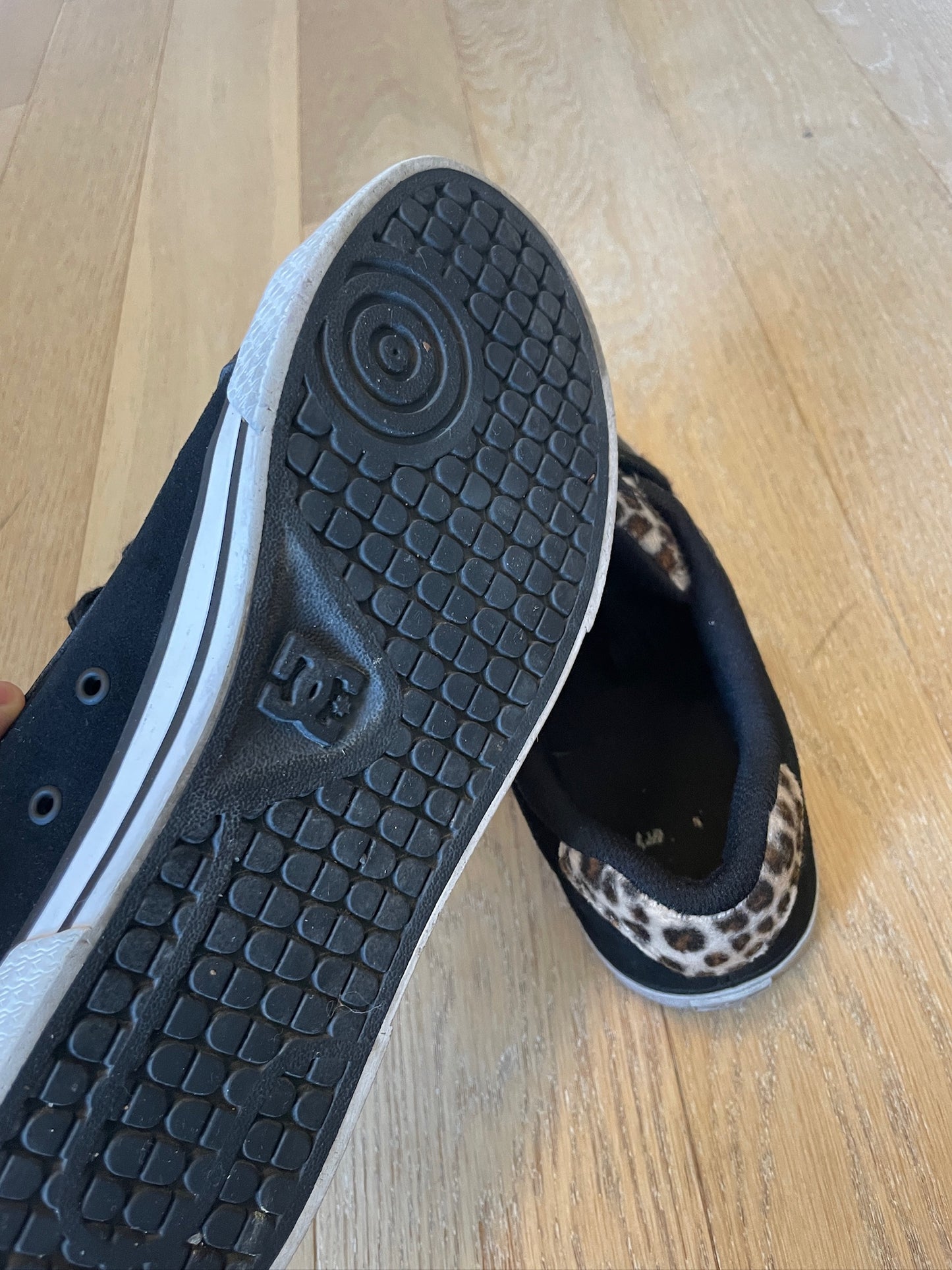 Vintage DC Shoes Cheetah Print Sneaker