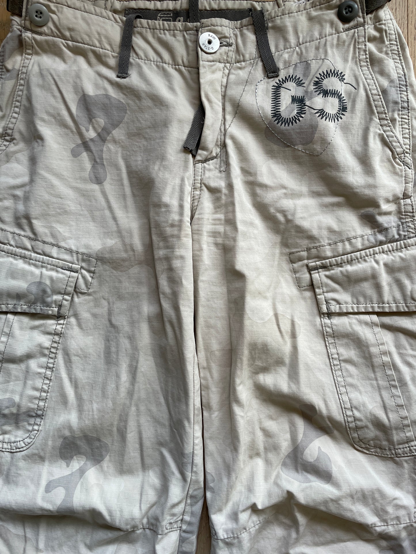 Vintage G-Star RAW Camouflage Cargo Pants