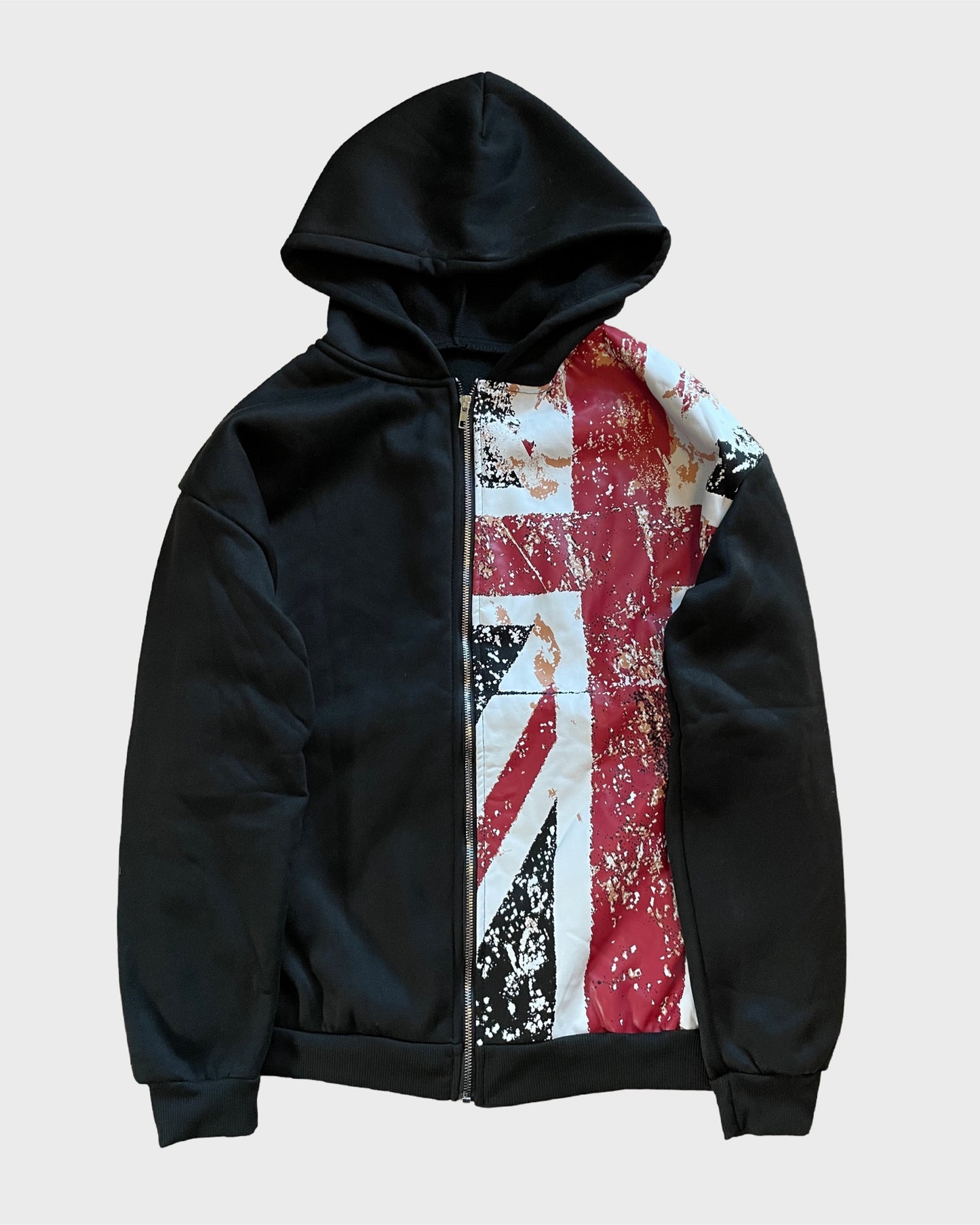 Vintage Unionjack Zip Hoodie