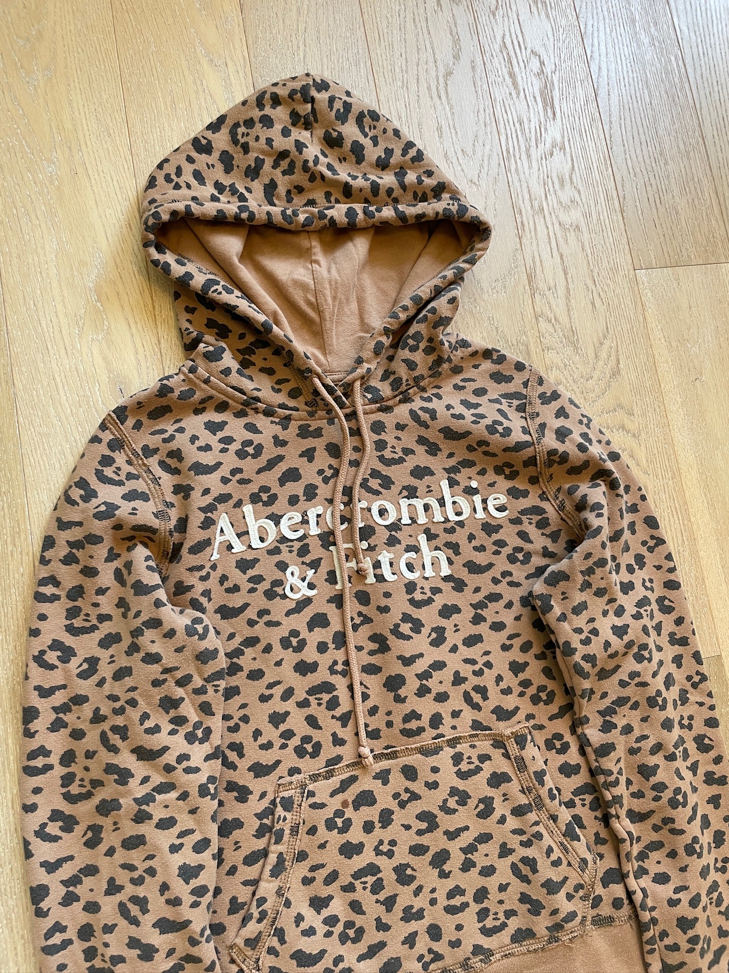Vintage Abercrombie&Fitch Leopard Hoodie
