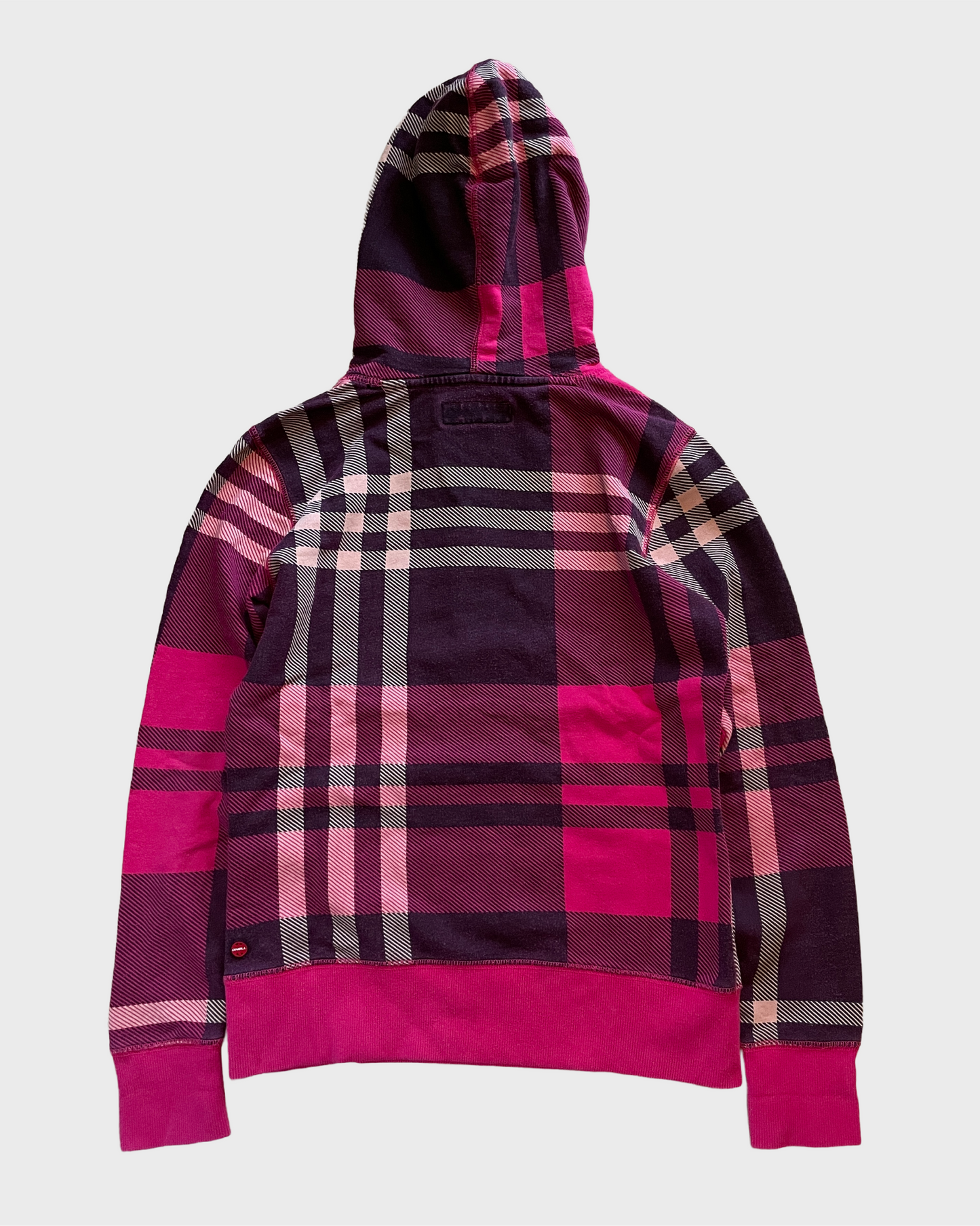 Vintage Plaid Hoodie