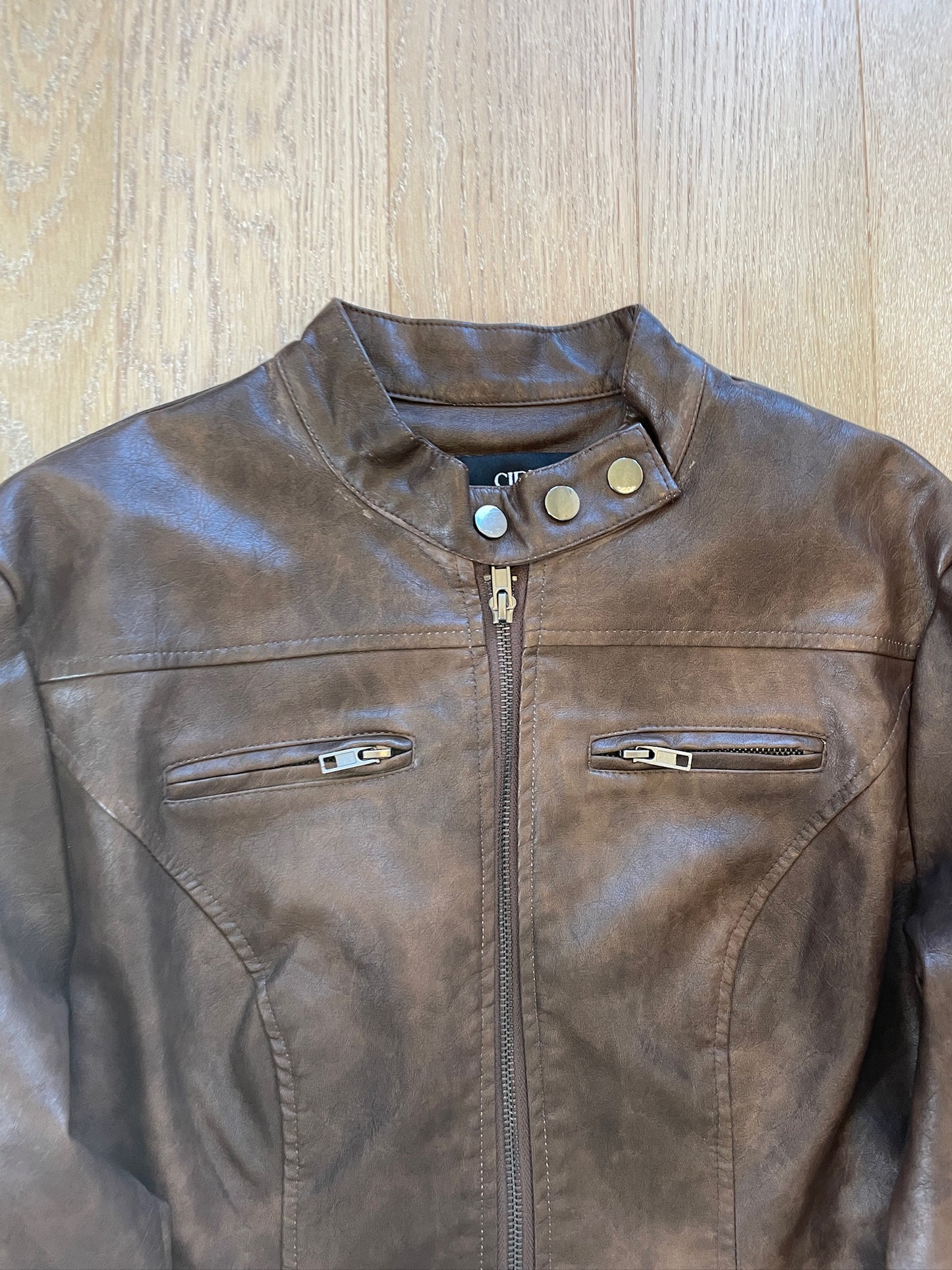Vintage Leather Racing Jacket