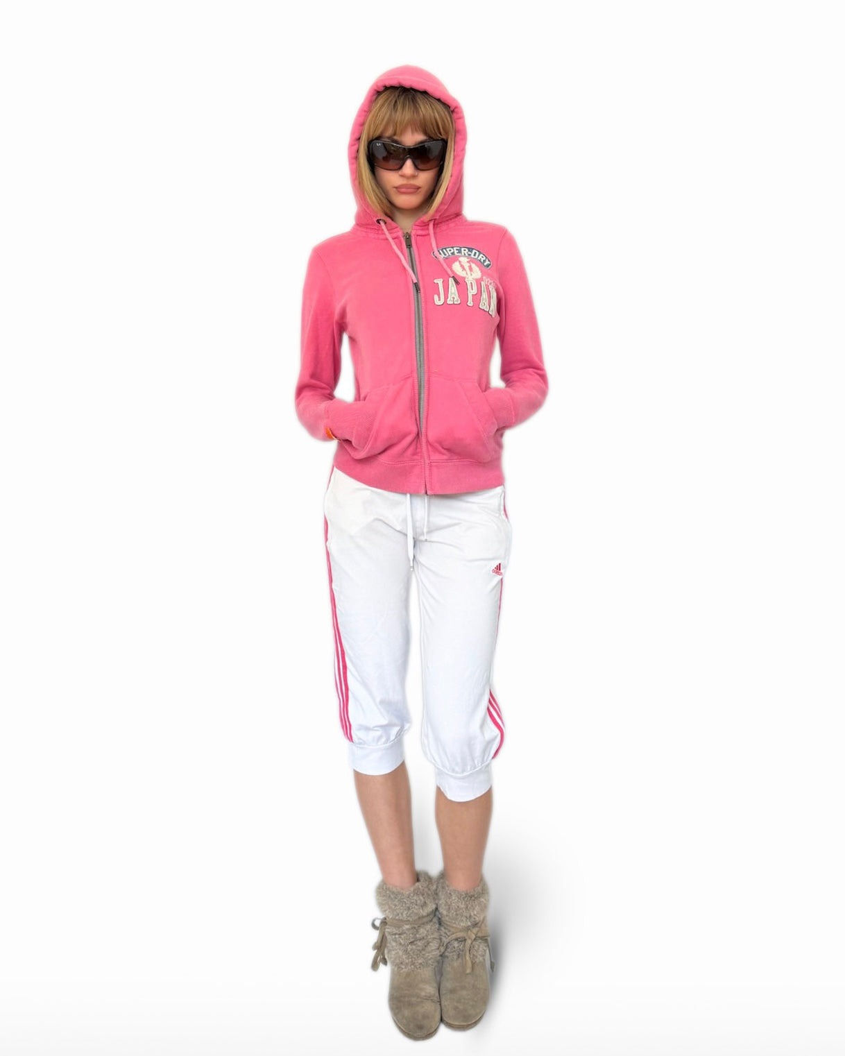 Vintage Superdry Zip Hoodie