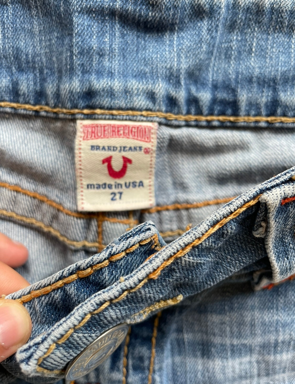 True Religion Shorts y2k