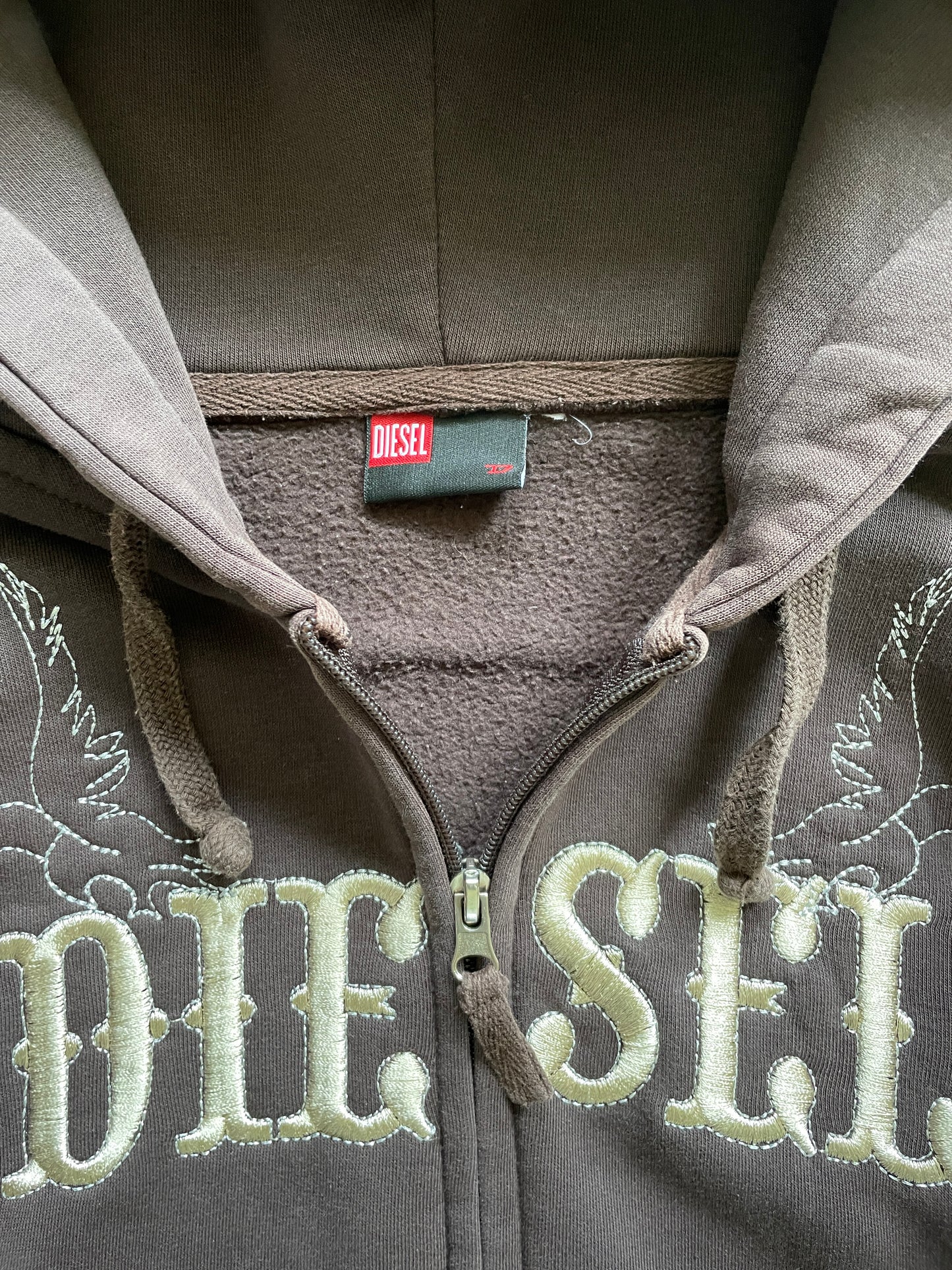 Vintage Diesel Zip Hoodie