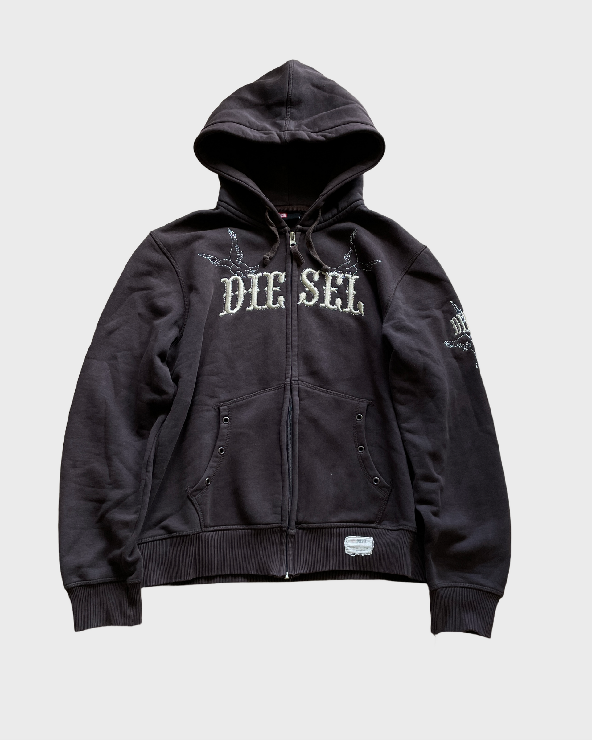 Vintage Diesel Zip Hoodie – on57th