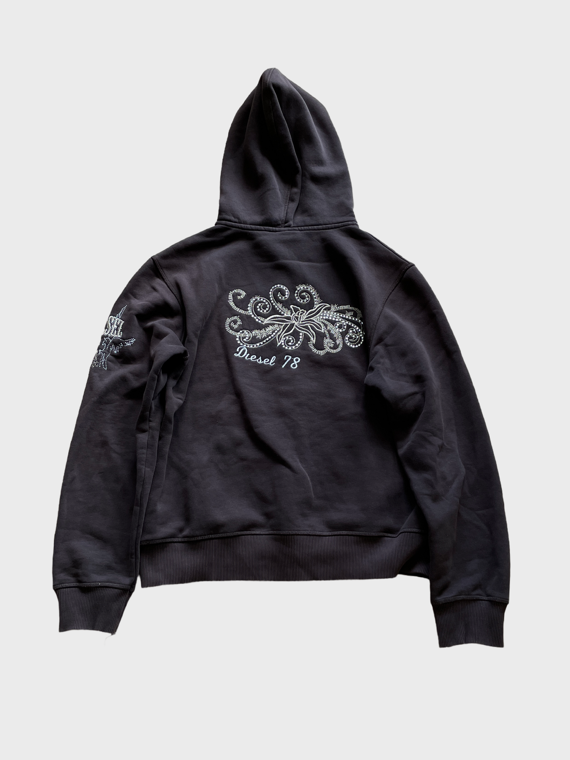 Vintage Diesel Zip Hoodie – on57th Vintage Diesel Zip Hoodie – on57th